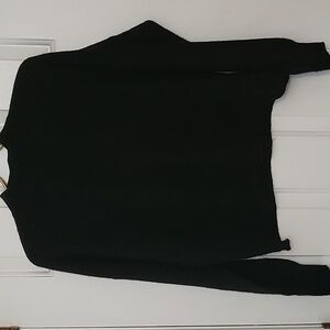 Madewell 100% Black Cashmere Sweater Size Large